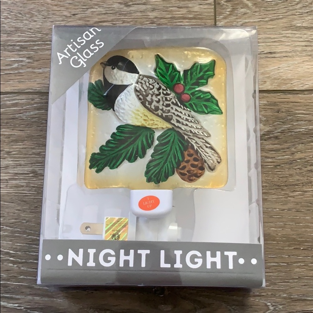 Glass Christmas Night Light